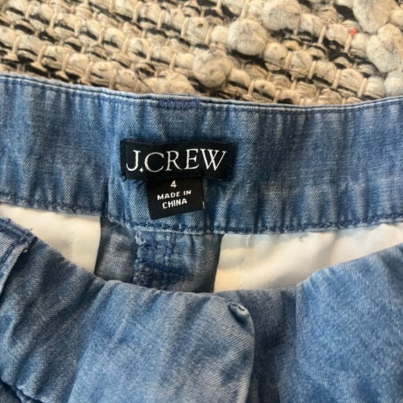 J.Crew Capeside pant in lightweight chambray size 4 - Picture 5 of 6